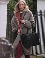 Disclaimer 2024 Cate Blanchett Grey Coat - Image 2