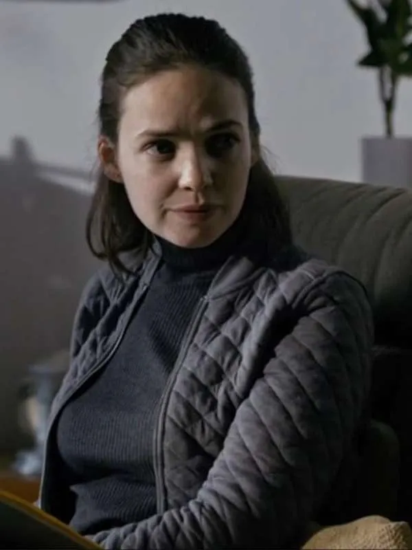 Eileen-OHiggins-Nowhere-Special-Grey-Jacket Eileen O’Higgins Nowhere Special 2024 Quilted Jacket - Image 1