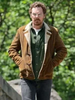 Benedict Cumberbatch Eric Shearling Brown Jacket