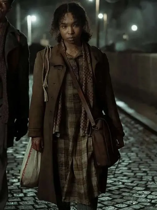Interview-with-the-Vampire-Claudia-Brown-Wool-Coat Interview with the Vampire S02 Claudia Brown Coat - Image 1