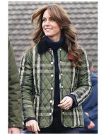 Kate Middleton Quilted Burberry Jacket