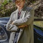 Monsieur Spade 2024 Clive Owen Trench Coat