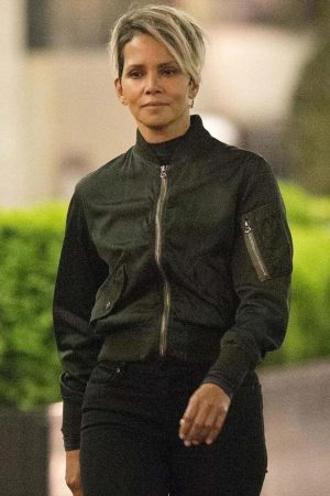 Halle Berry Bomber Jacket