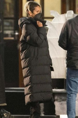 Roxanne Hall Black Puffer