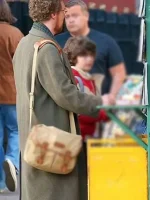 Eric 2024 Benedict Cumberbatch Brown Trench Coat - Image 5