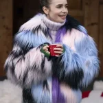 Emily Cooper Emily in Paris S04 Fur Coat