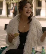 Emily In Paris Mindy Chen Fur Coat
