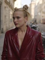 Emily In Paris S03 Camille Leather Blazer - Image 2