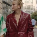 Emily In Paris S03 Camille Leather Blazer