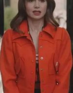 Emily In Paris S03 Lily Collins Western Jacket - Image 2