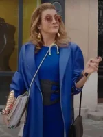 Emily In Paris S03 Sylvie Grateau Blue Coat - Image 2