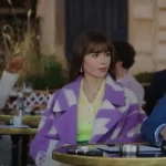 Emily In Paris Season 3 Emily Purple Coat