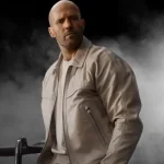 Fast X Deckard Shaw Beige Jacket