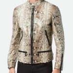 Fast X  Jason Momoa Snake Print Jacket - Image 4