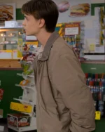 Jaeden Martell Y2K 2024 Brown Cotton Jacket - Image 2