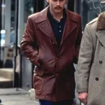 Johnny Depp Donnie Brasco Brown Leather Coat