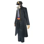 Jotaro Cosplay Costume Coat Pants Outfits Halloween Carnival Suit - Image 2