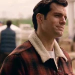 Justice League Henry Cavil Black and Red Jacket - Image 2