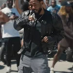 KENDRICK LAMAR NOT LIKE US BLACK LEATHER JACKET