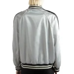 LADY GAGA SILVER BOMBER JACKET - Image 2