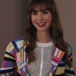 Lily Collins Emily In Paris Season 3 Designed Blazer