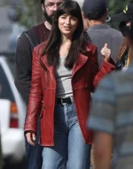 Madame Web 2024 Dakota Johnson Leather Jacket - Image 3