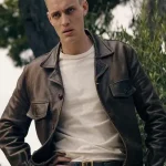 Monsieur Spade 2024 Henri Brown Leather Jacket