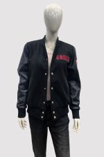 Olivia Culpo San Francisco 49ers Bomber Jacket - Image 3