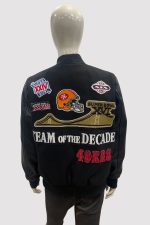 Olivia Culpo San Francisco 49ers Bomber Jacket - Image 6