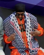 Olympics 2024 Snoop Dogg Orange Bandana Tracksuit - Image 4