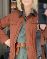 Halloween Ends Jamie Lee Curtis Brown Jacket - Image 2