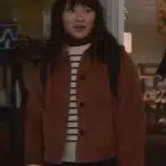 Thaddea Graham Sex Education S04 Brown Jacket