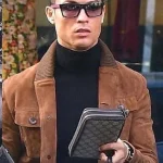 Cristiano Ronaldo Suede Jacket