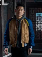 SHANG-CHI AND THE LEGEND OF THE TEN RINGS SIMU LIU BOMBER JACKET - Image 2