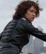 Olga Kurylenko The Courier Jacket - Image 3