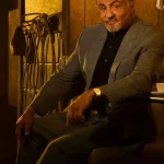 Sylvester Stallone Tulsa King Season 1 Grey Suit