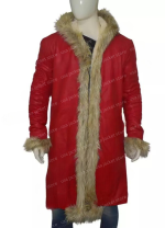 Santa Claus The Christmas Chronicles Shearling Fur Coat - Image 6