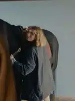 Jem Sex Education S04 Blue Cotton Jacket - Image 3