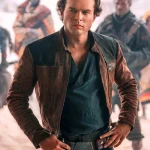 Solo A Star Wars Story Alden Ehrenreich Brown Jacket