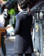 It Ends With Us 2024 Justin Baldoni Black Coat - Image 3