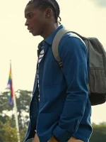 Jackson Marchetti Sex Education Blue Jacket - Image 4