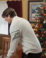 A Very Vermont Christmas Ryan McPartlin Zip Sweater - Image 3