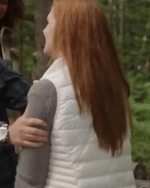 Morgan Kohan Sullivan’s Crossing White Puffer Vest - Image 3