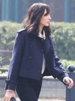 Heart of Stone 2023 Gal Gadot Blue Jacket - Image 2