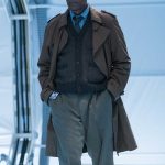 Justice League Joe Morton Cotton Trench Coat