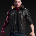 Night City Dreamer Black Bomber Jacket Cyberpunk 2077