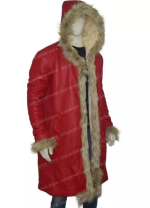 Santa Claus The Christmas Chronicles Shearling Fur Coat - Image 8