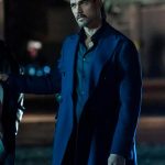 Michel Deveaux The Equalizer Thomas Beaudoin Blue Mid-Length Coat