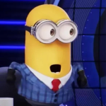 Despicable Me 4 Kevin The Minion 2024 Checked Blazer
