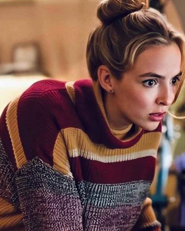 56.Free Guy Jodie Comer Sweater Free Guy Jodie Comer Sweater - Image 1